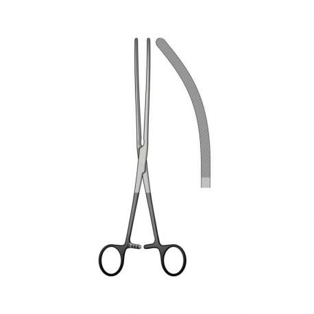 Pinza Intestinal Doyen Baby Curva Linea Black 16cm
