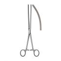 Pinza Clamp Intestinal Atraumática Curva 23cm