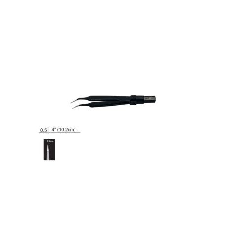 Pinza Bipolar McPherson Angulada Antiadherente Conexión EU 10,2cm