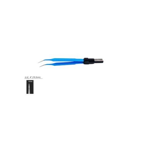 Pinza Bipolar McPherson Angulada Conexión EU 10,2cm