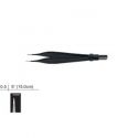 Pinza Bipolar Antiadherente Recta Conexión Americana 15cm