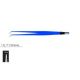 Pinza Bipolar Curva Conexión EU 18cm