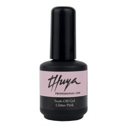 Thuya Soak Off Gel Glitter Pink 14 ml.