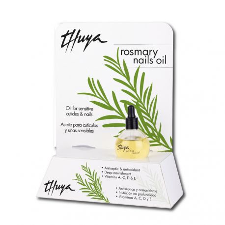 ROSEMARY NAILS OIL ROLL-ON EXPOSITOR (12U + Tester 75ml)