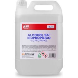 Alcohol Isopropílico, 5 litros