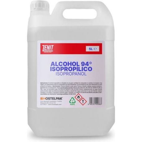 Alcohol Isopropílico, 5 litros