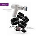 Pack Manguitos Oclusión (BFR) + Masage Gun Akrafit PRO