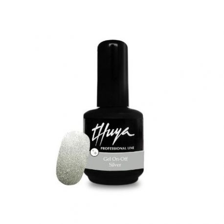 Thuya Gel On/Off Silver 14 ml.