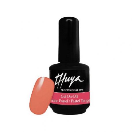 Thuya Gel On/Off Tangerine Pastel 14 ml.