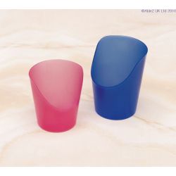 Vaso flexible para medicación color azul