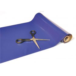 Material anti-deslizante en rollo L 1 m x B 30 cm azul