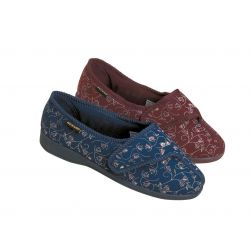 Zapatillas cómodas y antideslizantes femeninas Carmen Bluebell, num 37. Azul