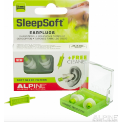 Tapones Alpine SleepSoft en caja, 2 uds. (antes AL200116-S)