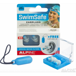 Tapones Alpine SwimSafe en caja, 2 uds.