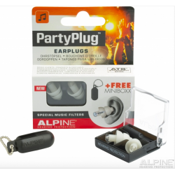Tapones Alpine PartyPlug en caja, 2 uds.