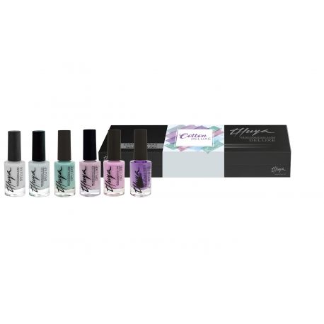 Thuya Kit Esmaltes Deluxe Cotton 6 unid.